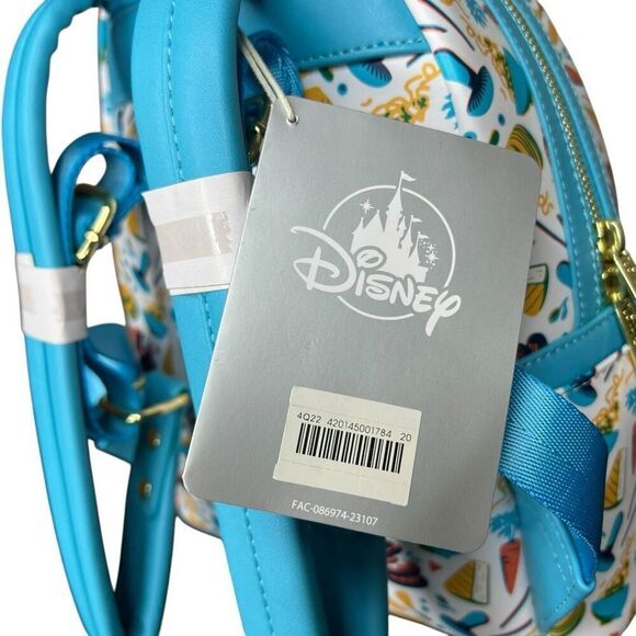 NEW Loungefly Epcot International Food & Wine Festival 2023 Mini Backpack